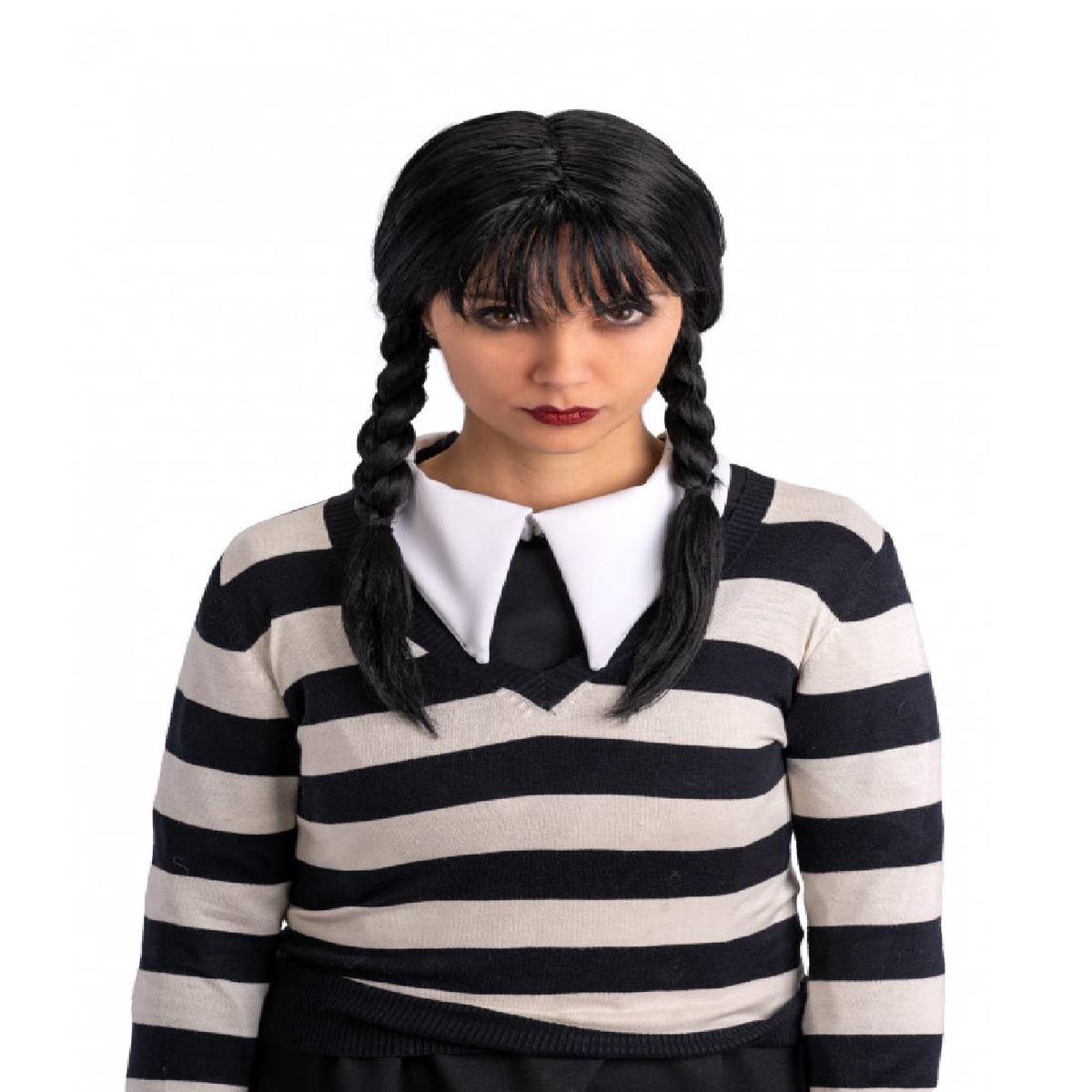 Wednesday Addams Halloween Wig