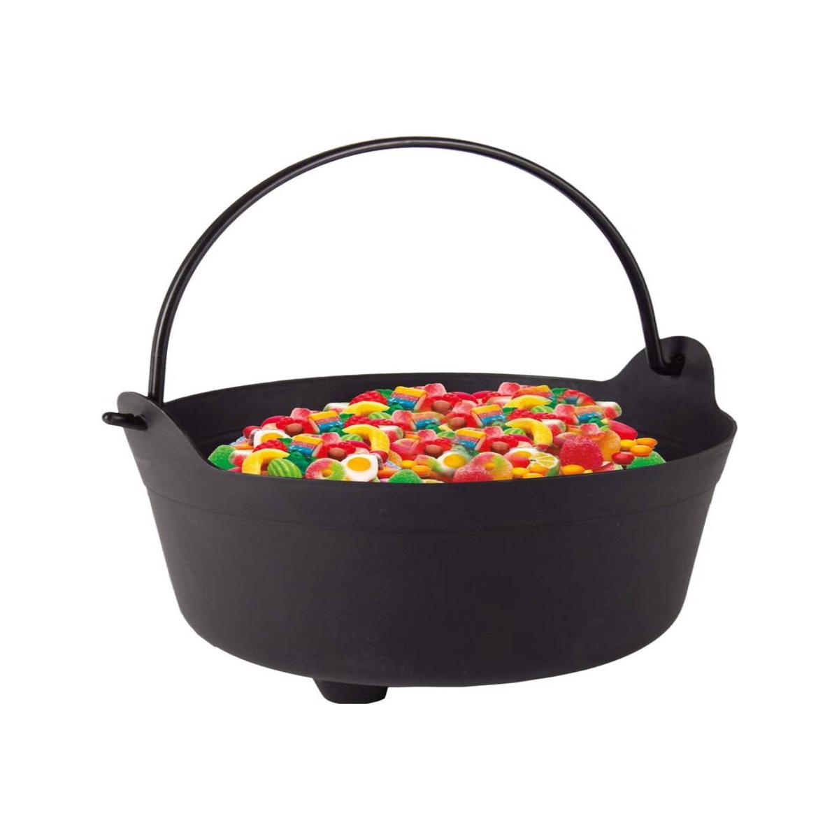 24cm Plastic Witch Cauldron Halloween Ornaments