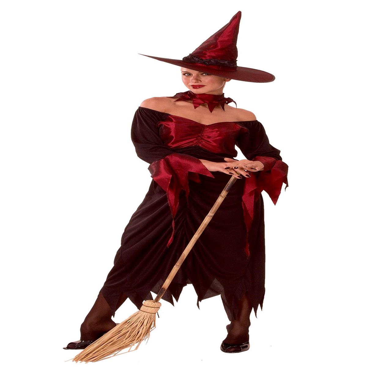 Adult Red Witch Halloween Costume