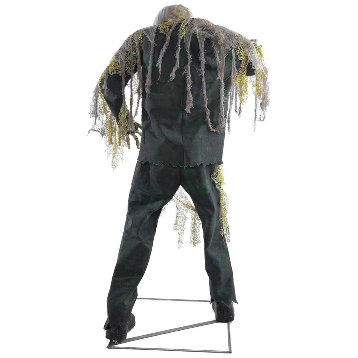 Animated Halloween Zombie with LED Eyes 2mt