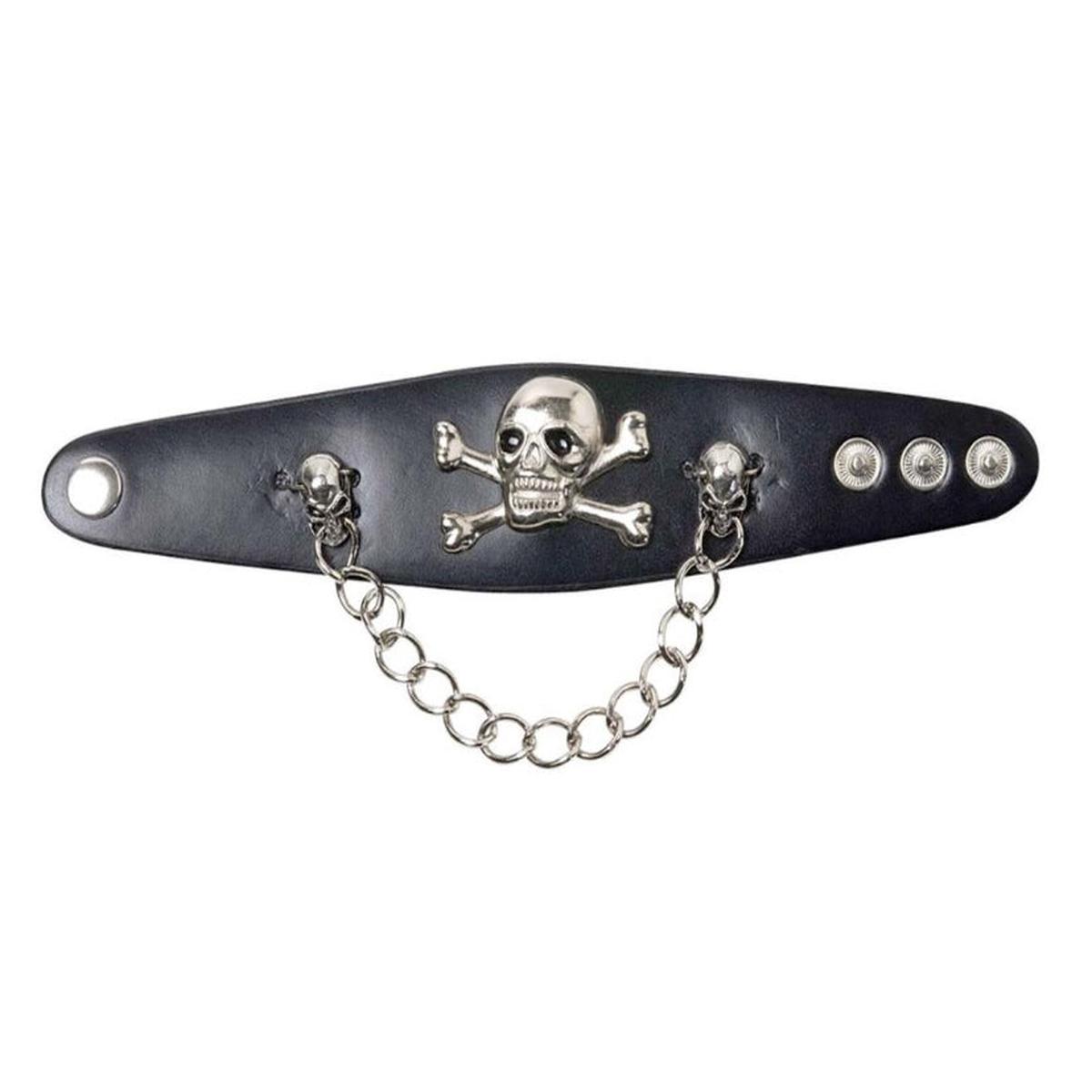 Black Skull Bracelet Halloween and Carnival Accessories