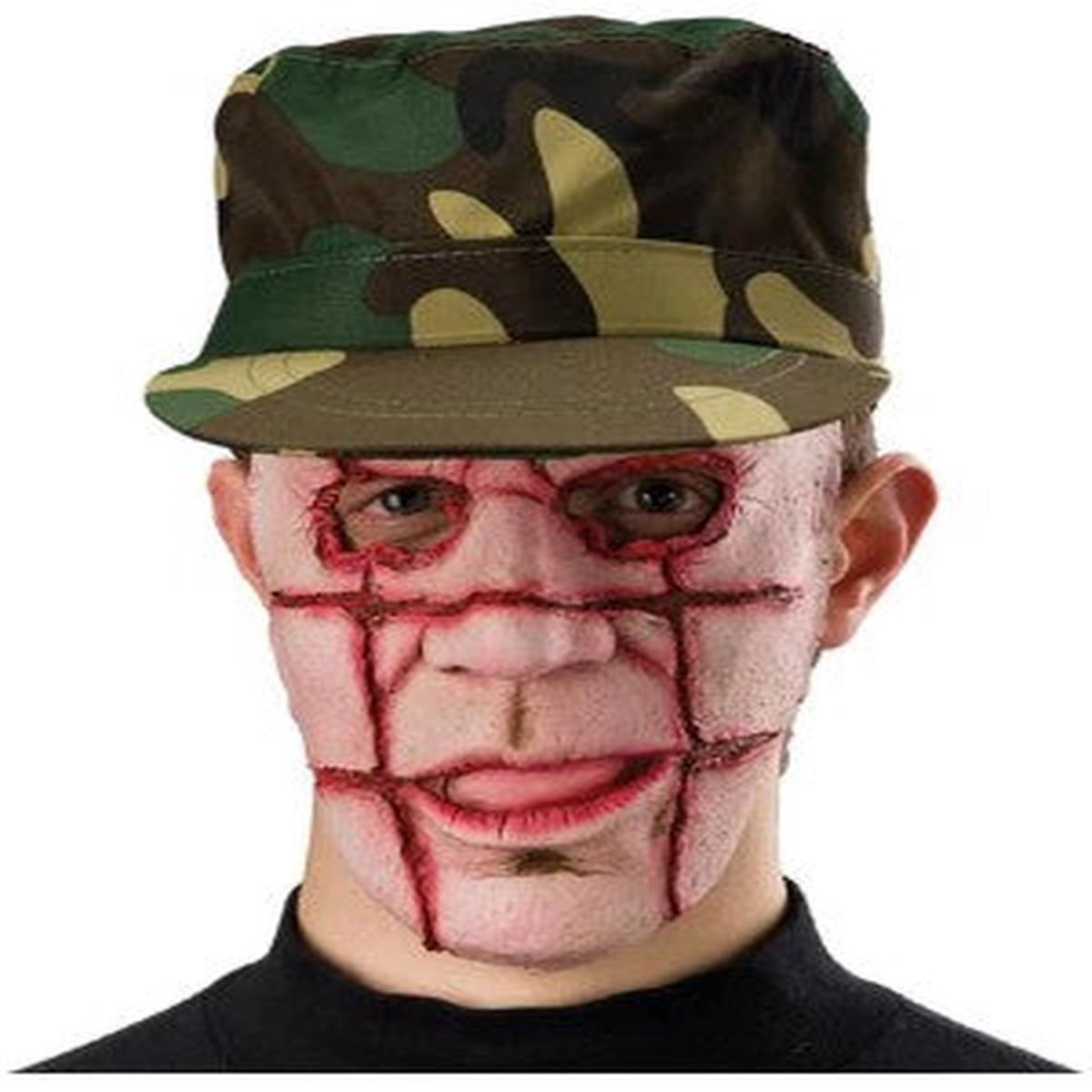 Bloody Scars Latex Halloween Mask