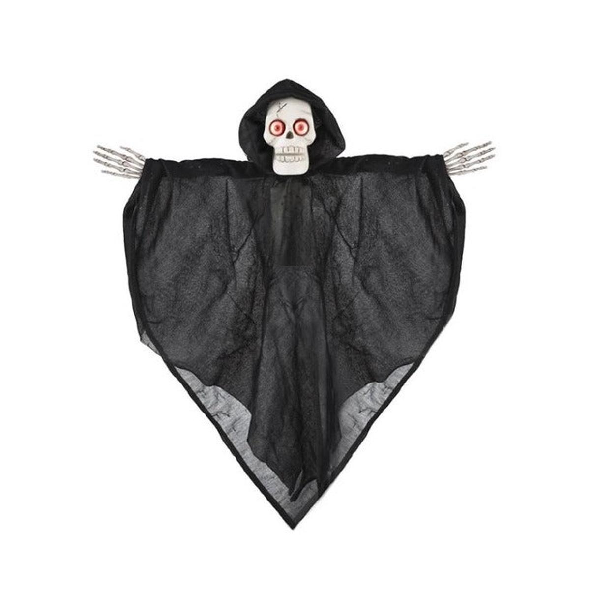 Skeleton with Dress, Lights and Movement, Halloween Ornaments