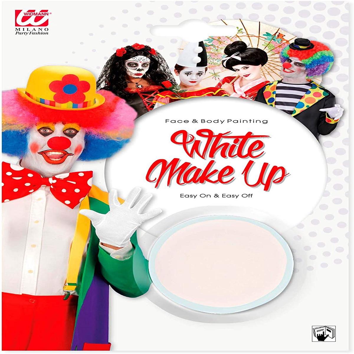White Makeup Foundation Halloween Makeup 9.6ml