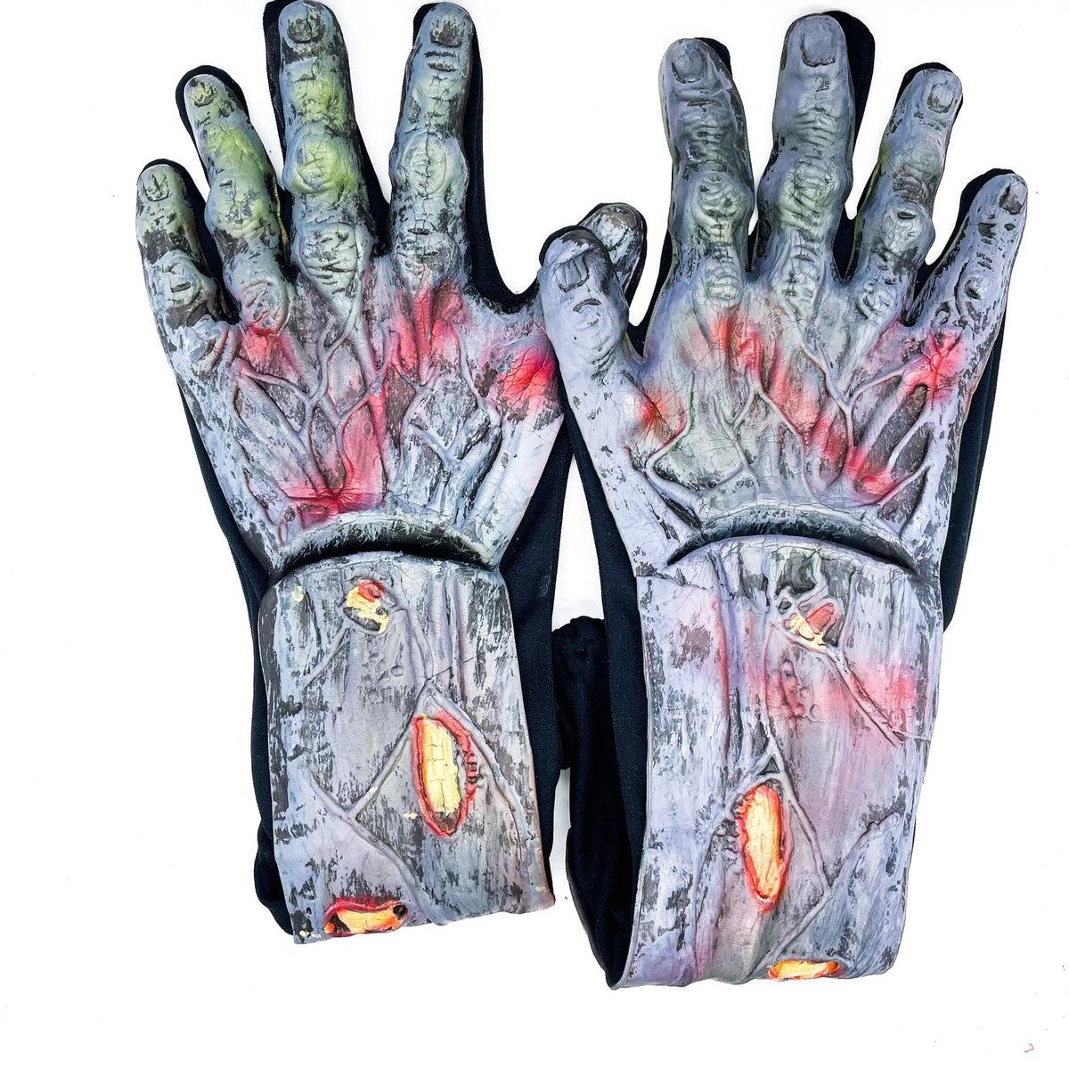 Zombie Hand Gloves 40cm Halloween Accessories