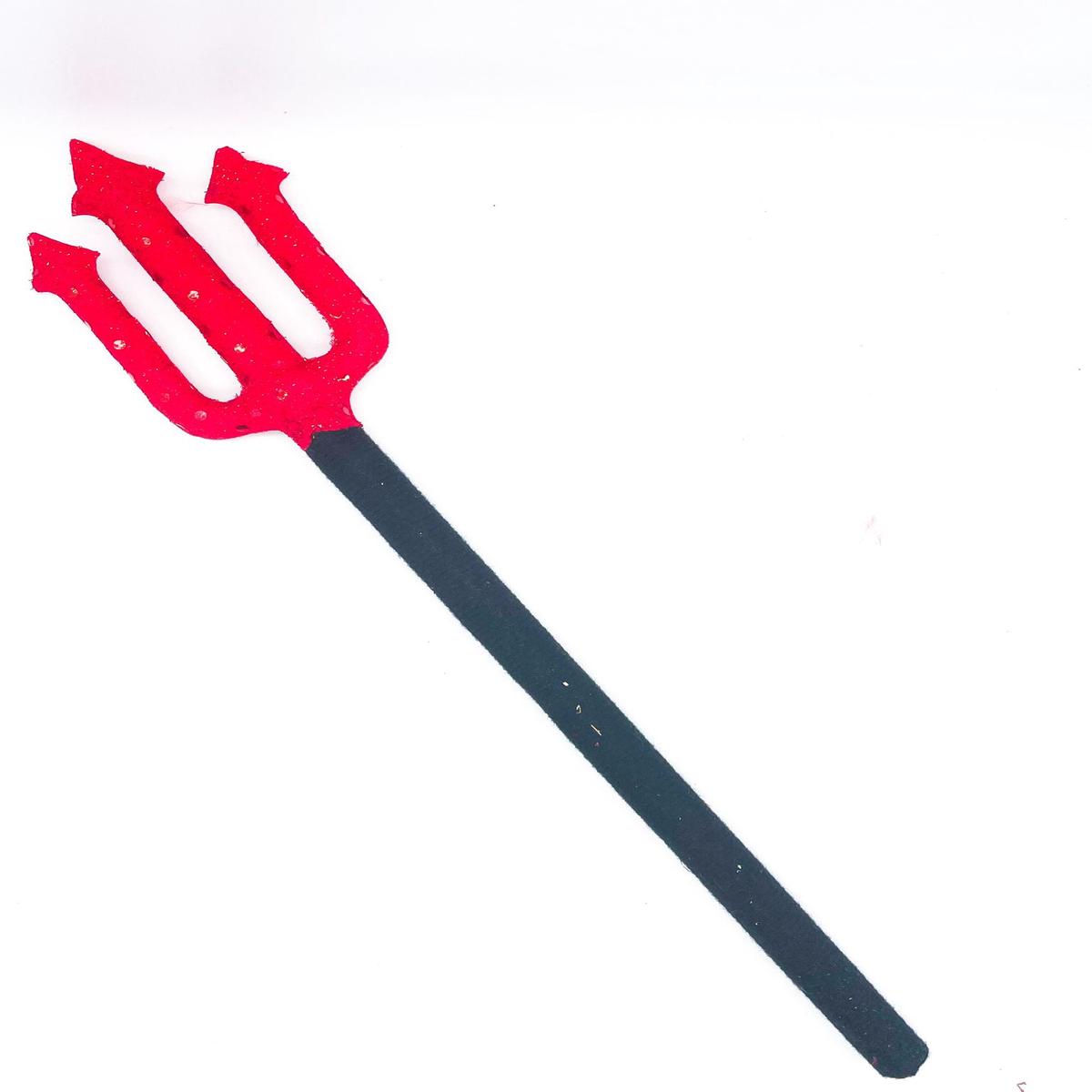 40cm Felt Devil Trident Halloween Accessories