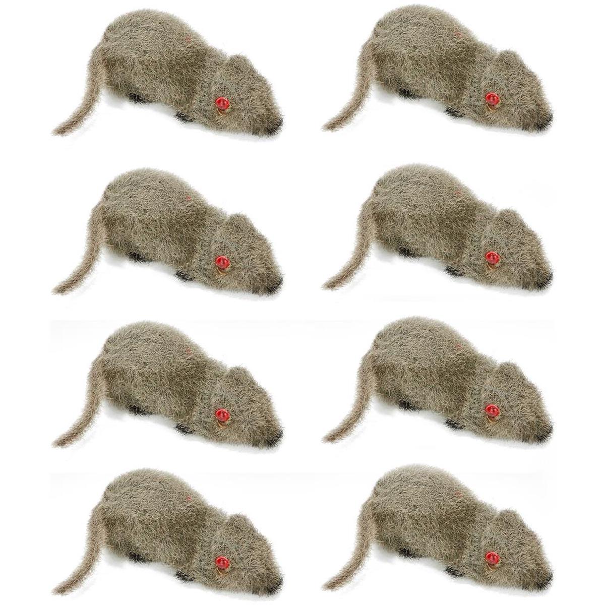 5cm Felt Furry Mouse Halloween Prank
