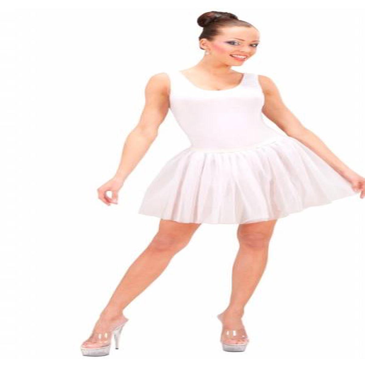 Adult Ballerina Tutu Carnival Costume White