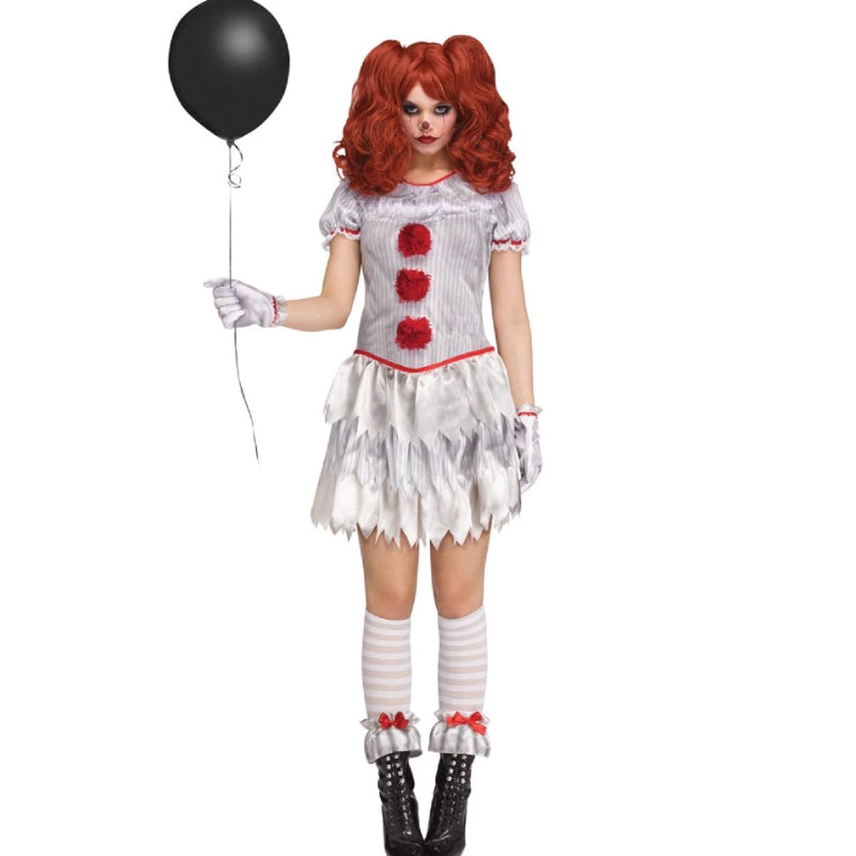 Adult Halloween Costume It The Clown Woman