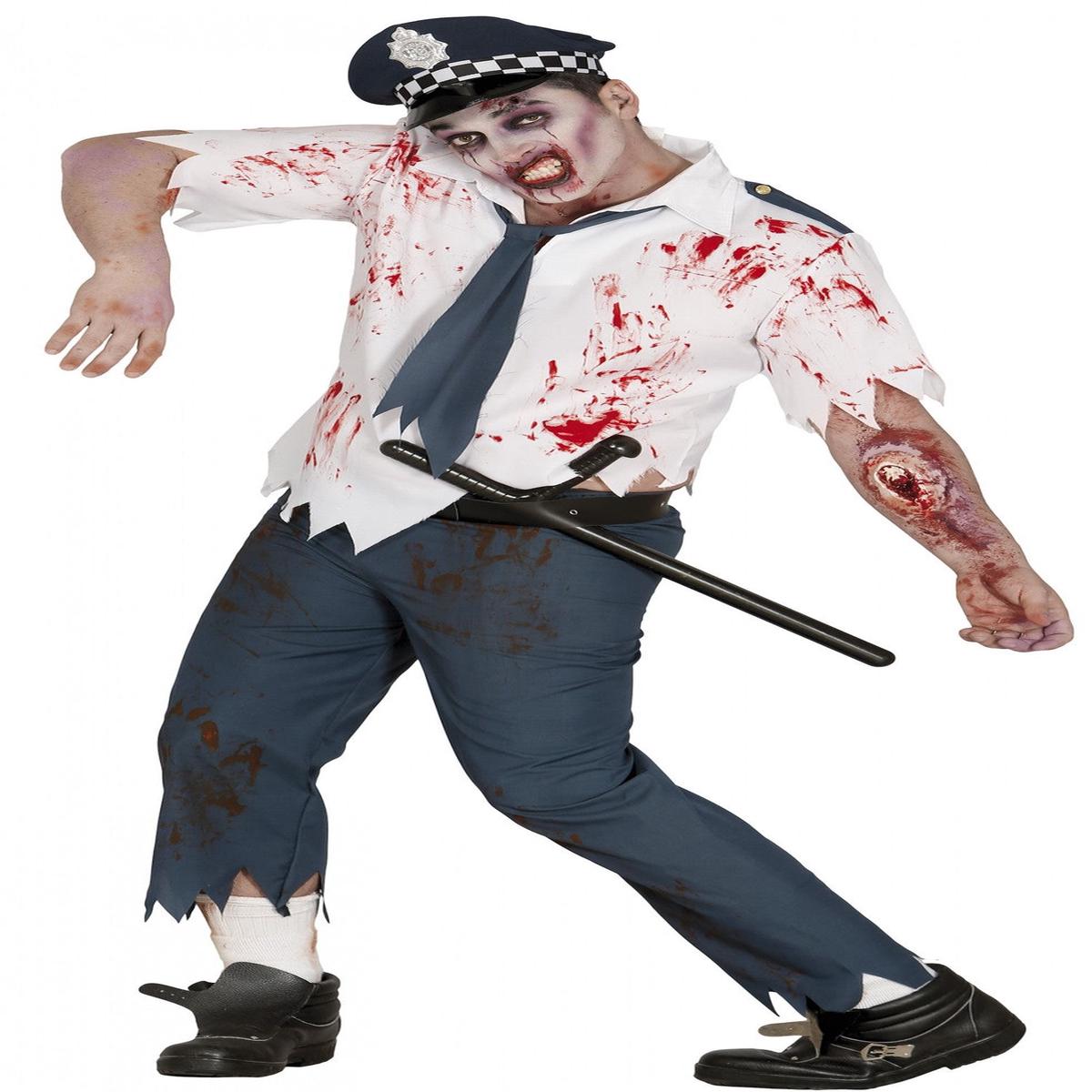 Adult Zombie Policeman Halloween Costume
