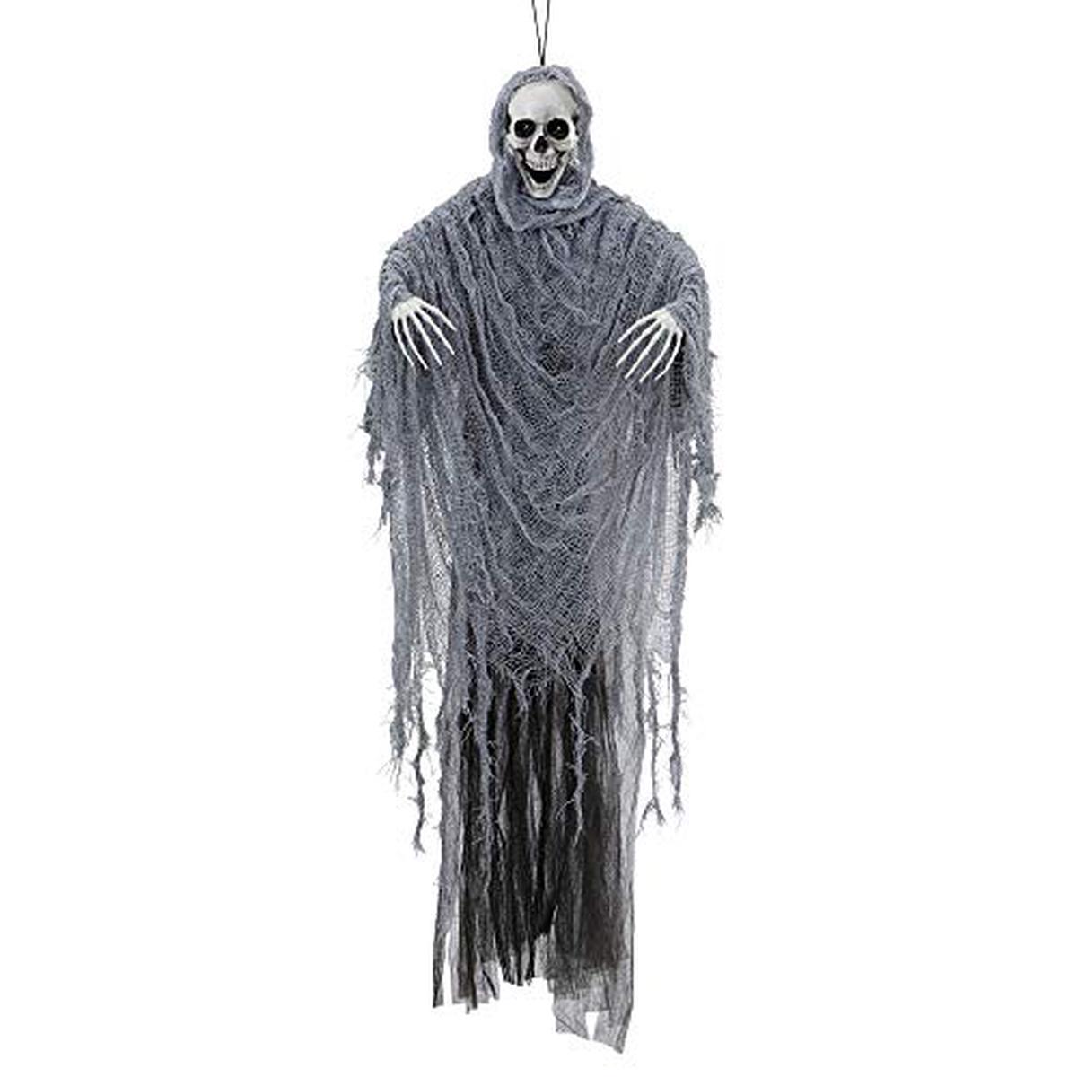 Animated Death with Sound and Lights 100cm Halloween Ornaments