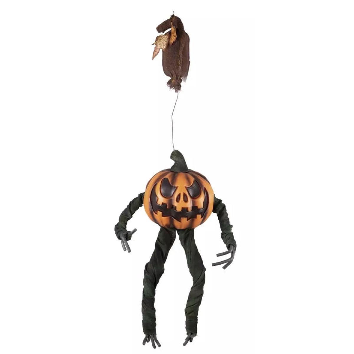 Animated Pumpkin 80cm with Sound and Movement Halloween Decoration