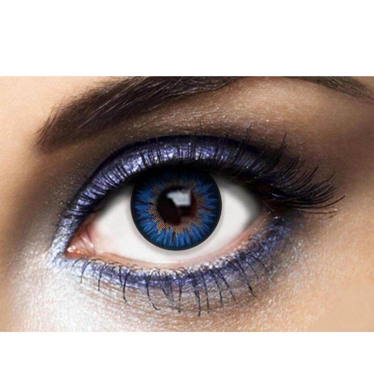 Annual Blue Iris Contact Lenses