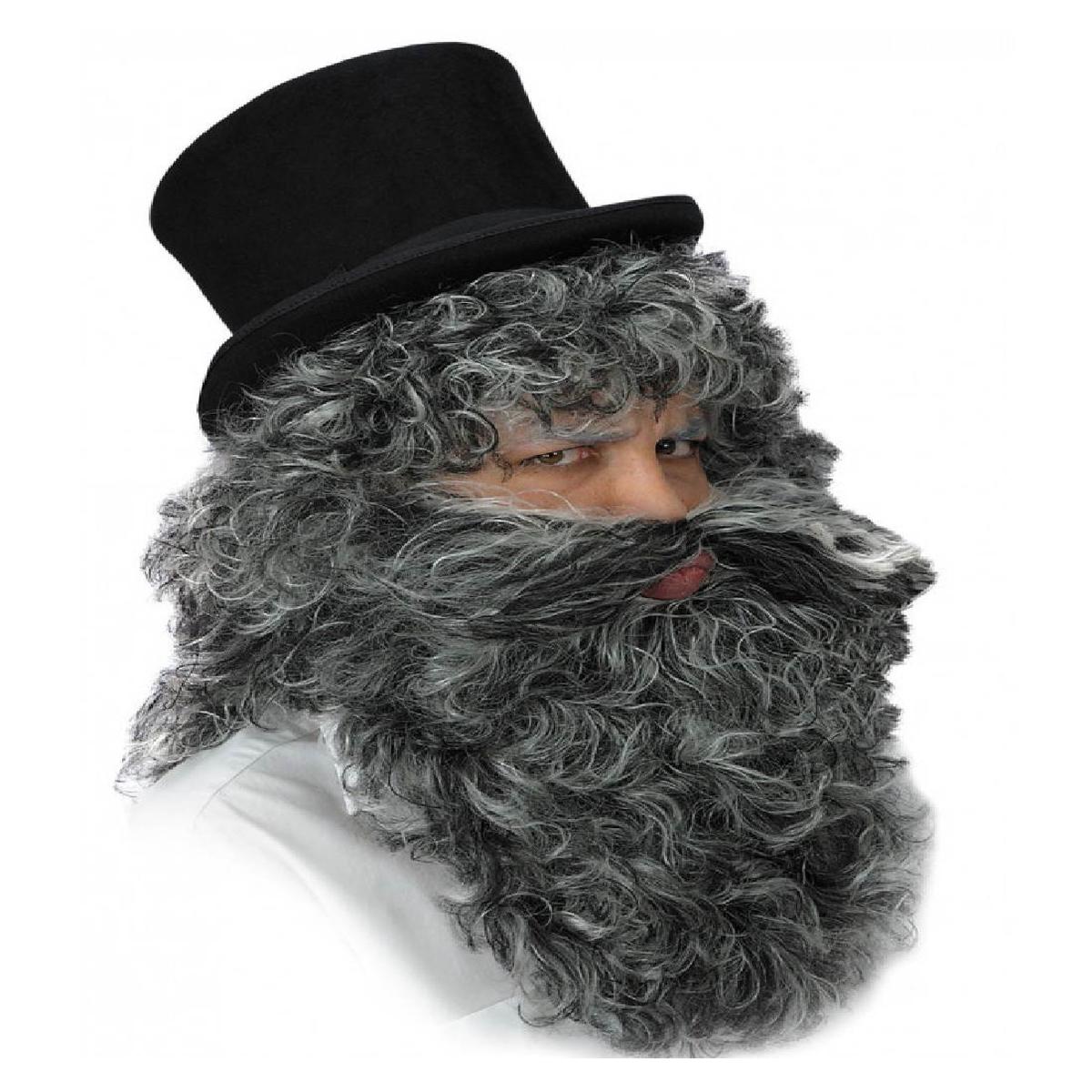 Beard with Graying Wig