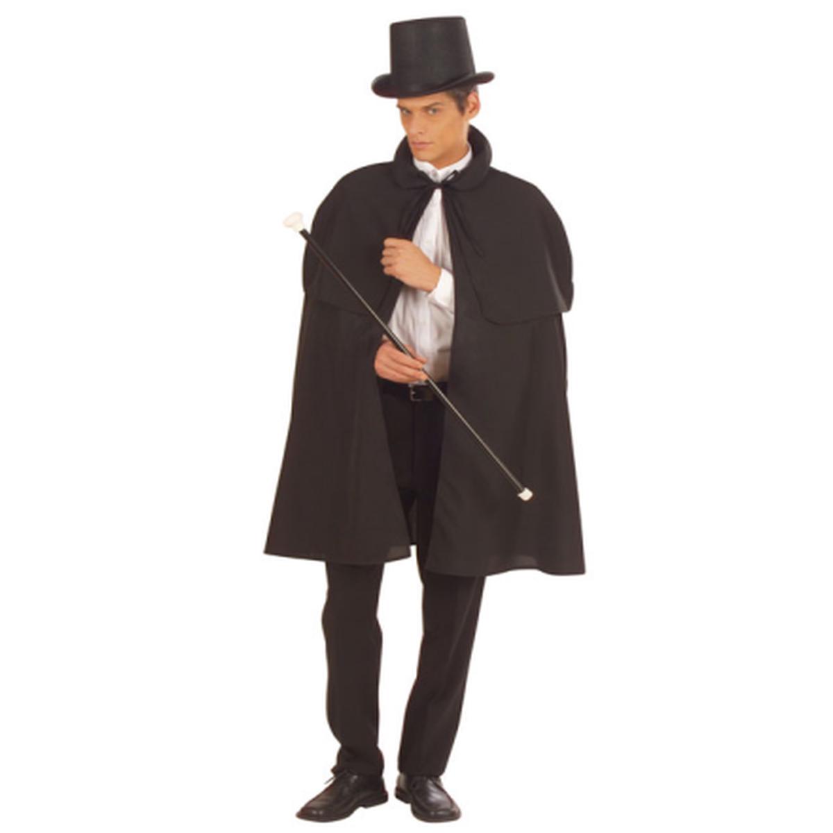 Black Cape Jack the Ripper with Pilgrim Halloween and Carnival