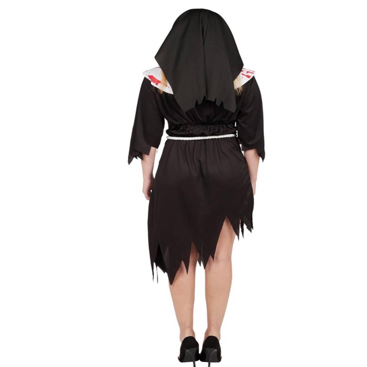 Bloody Nun Halloween Costume for Women S/M