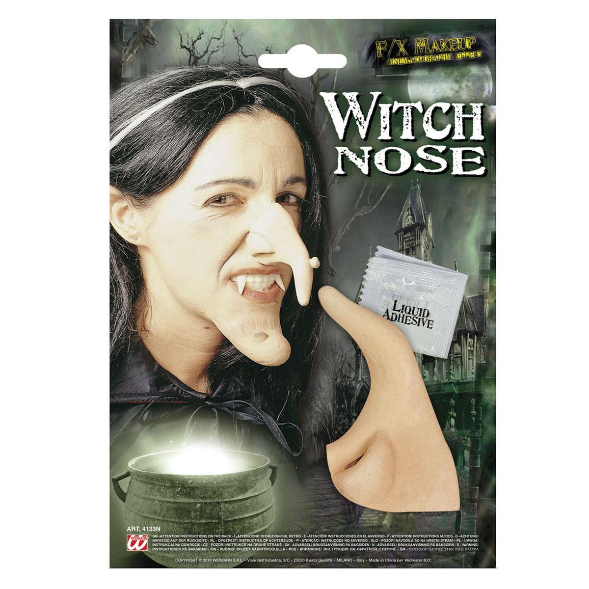 PVC Witch Nose Sticker for Halloween and Carnival Makeup