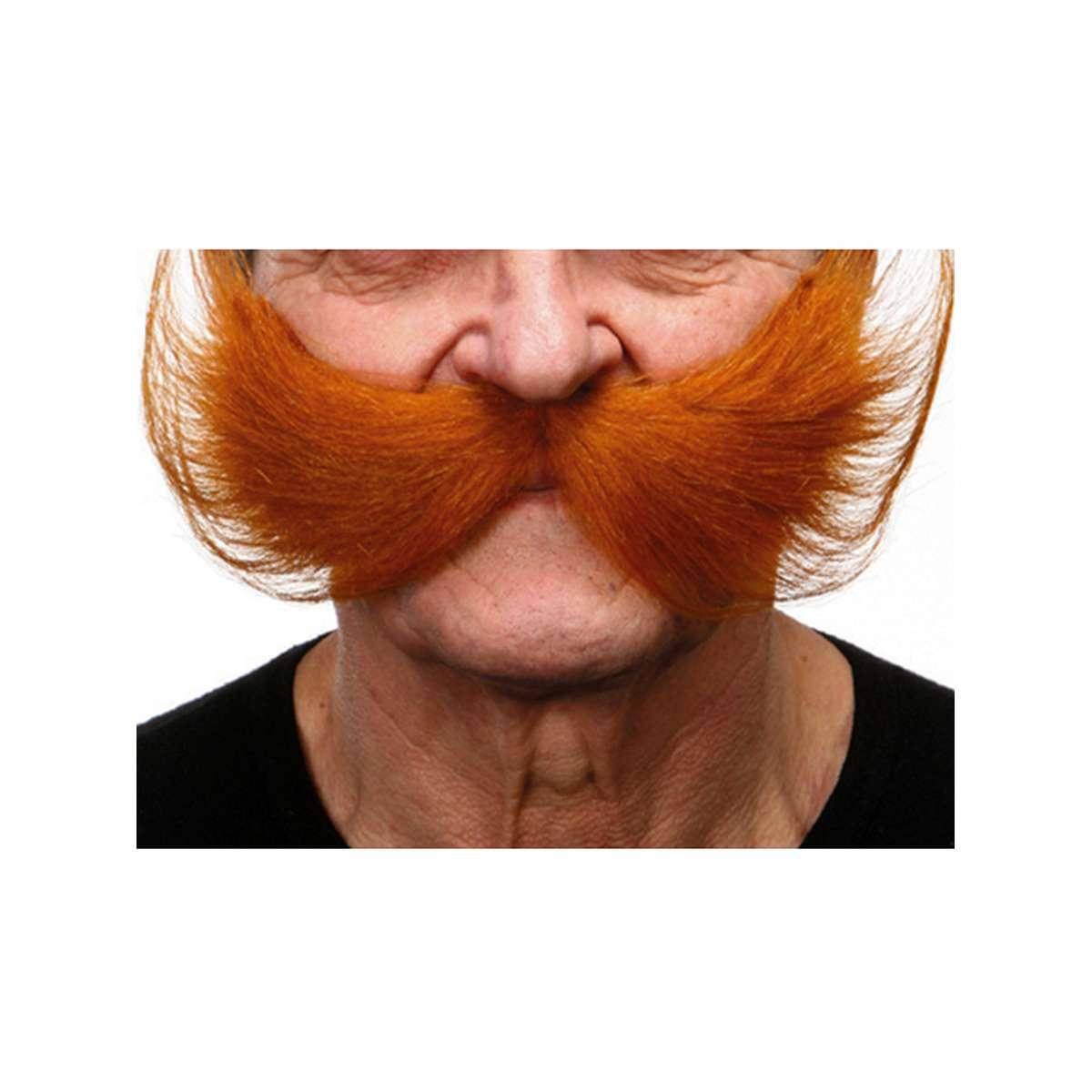Red Fan Moustache