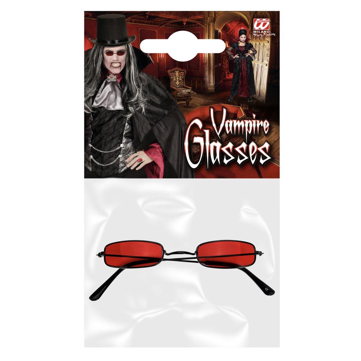 Red Vampire Glasses Halloween Accessory