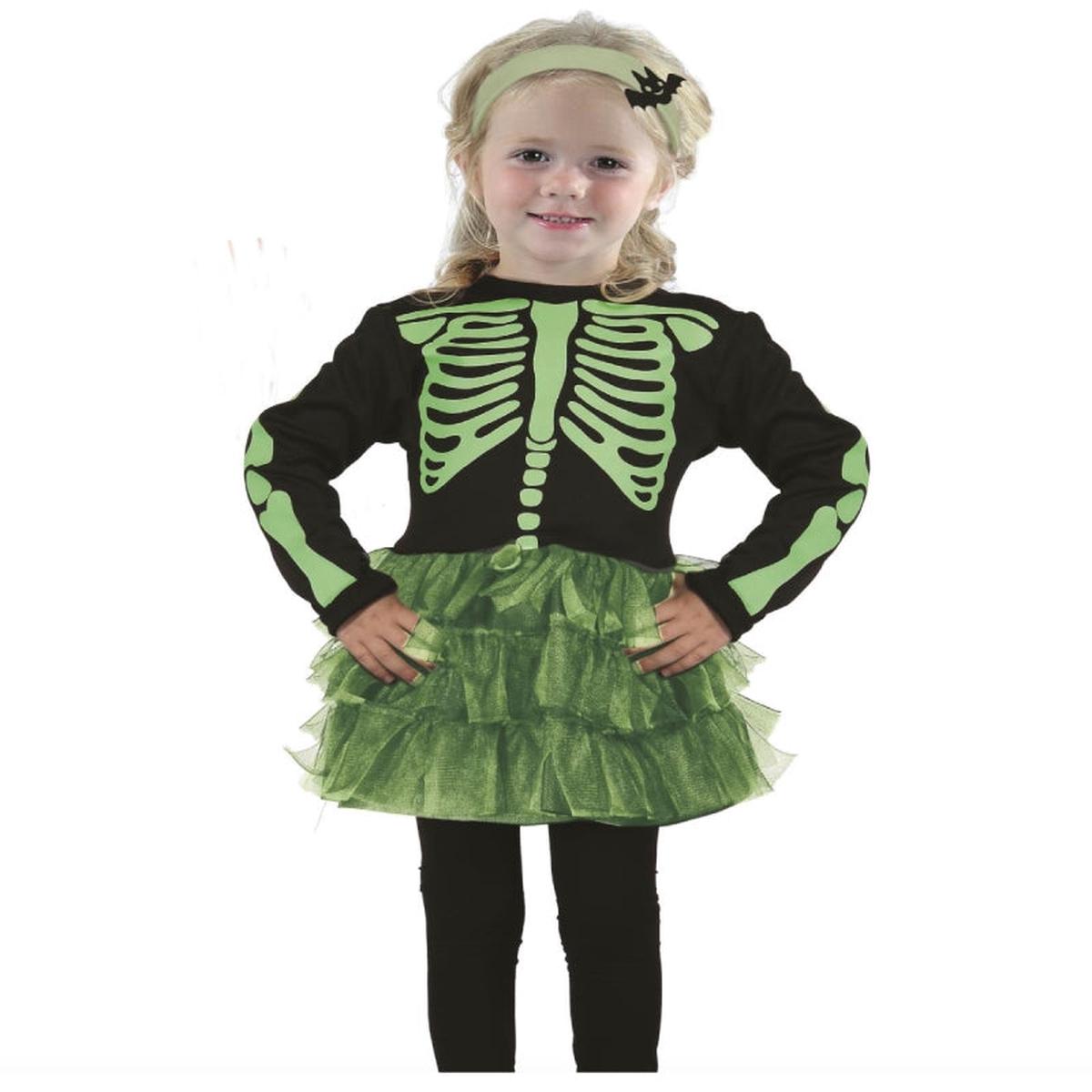 Skeleton Girl Halloween Costume