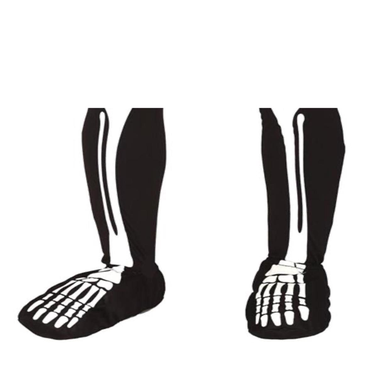 Skeleton Shoe Covers One Size