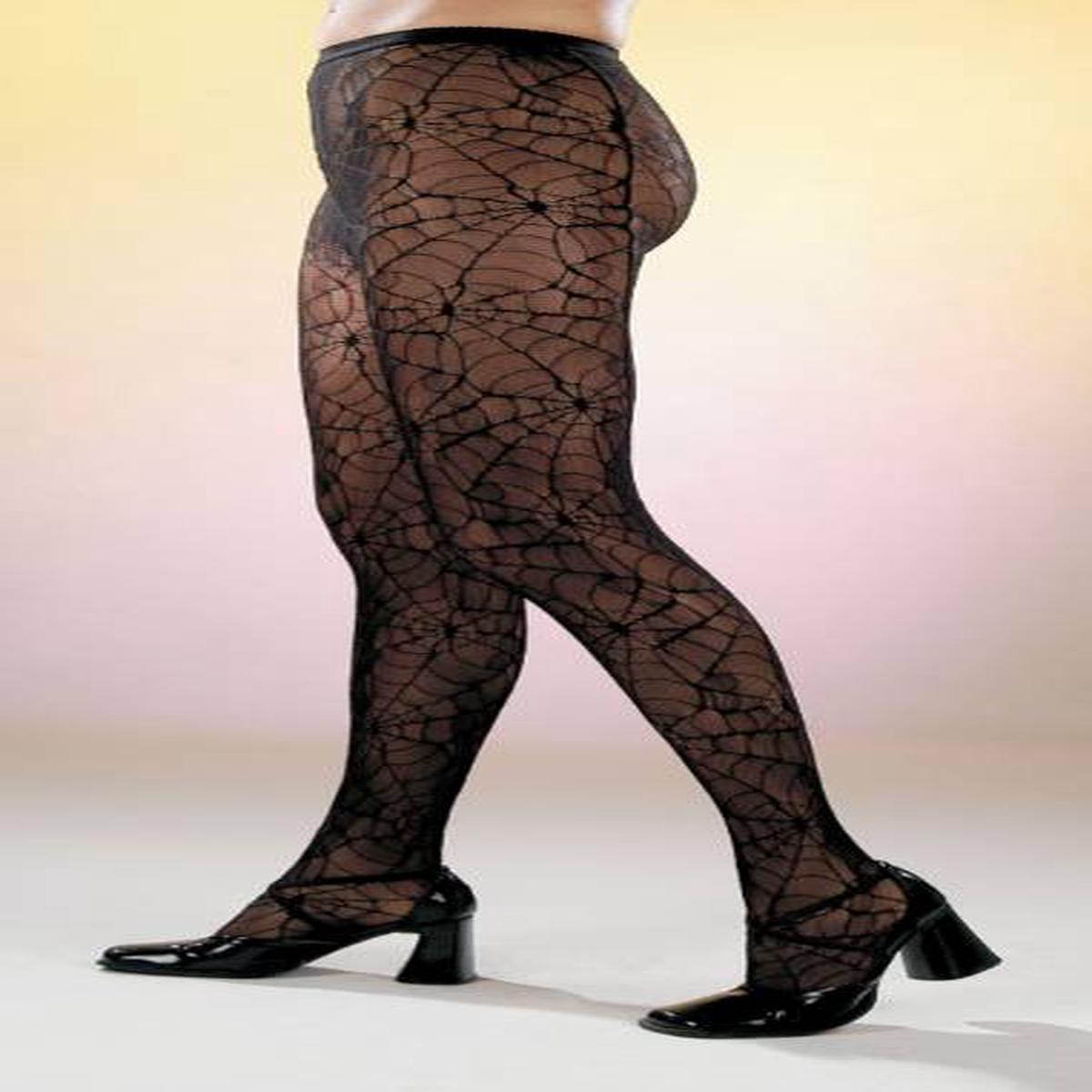 Spiderweb Sheer Stockings One Size