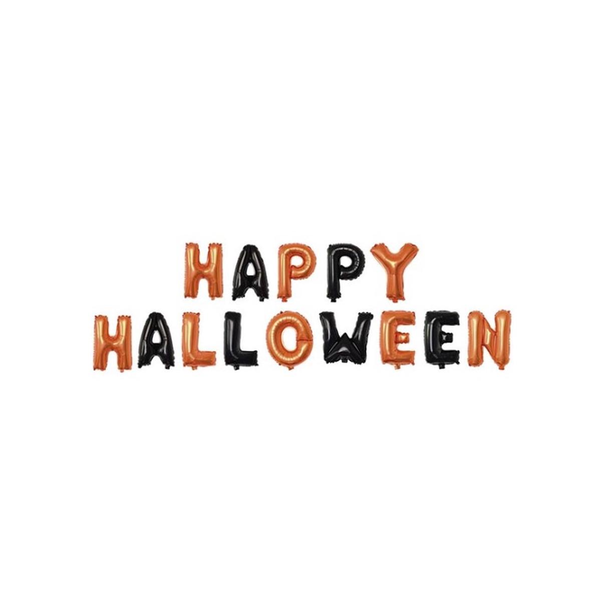 30cm Happy Halloween Metal Foil Balloons Halloween Ornaments