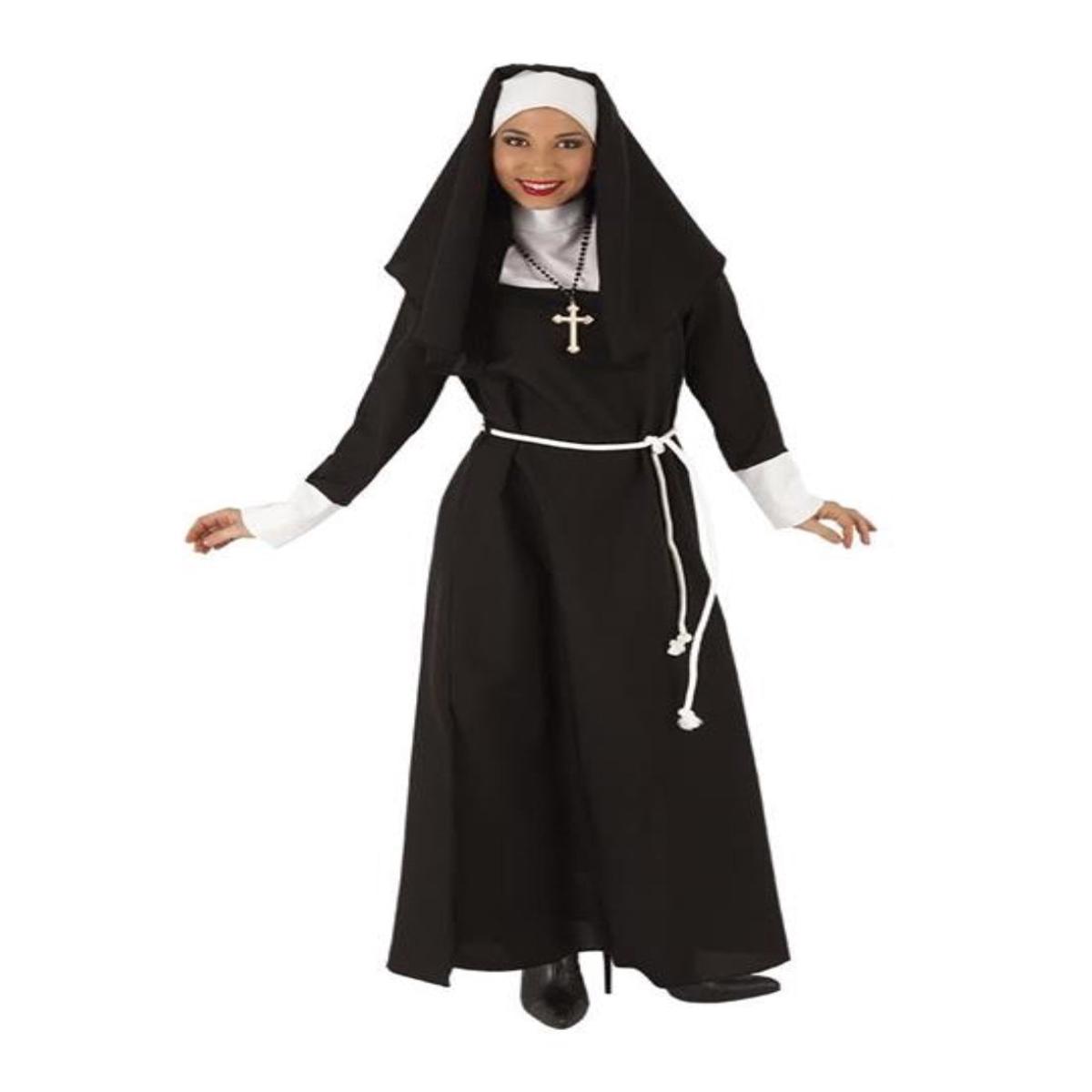 Adult Carnival Costume Nun Dress