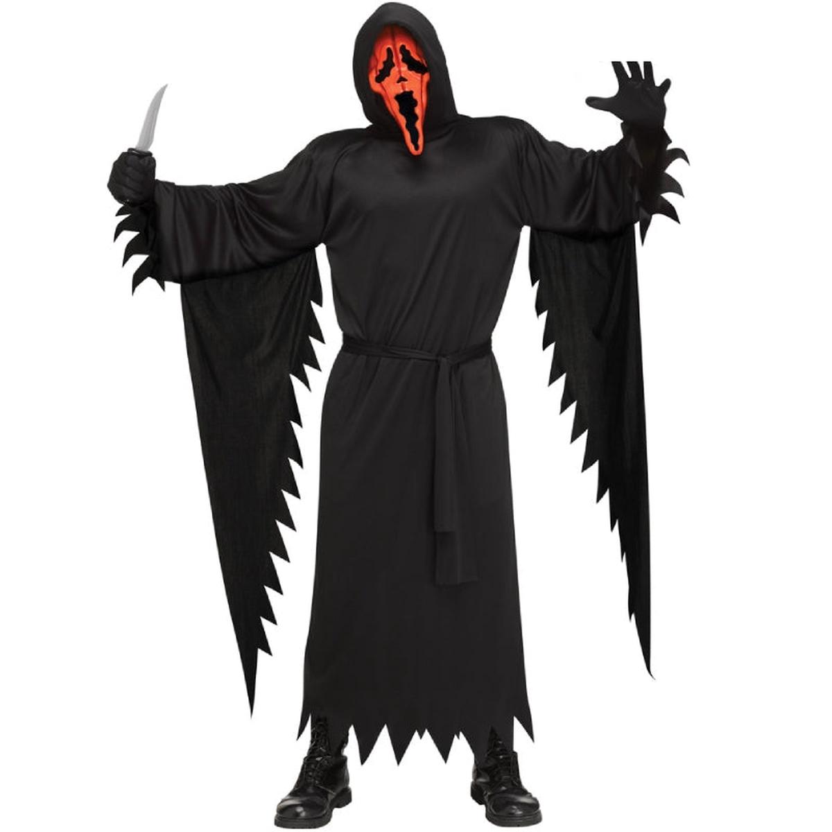 Adult Scream Pumpkin Halloween Costume