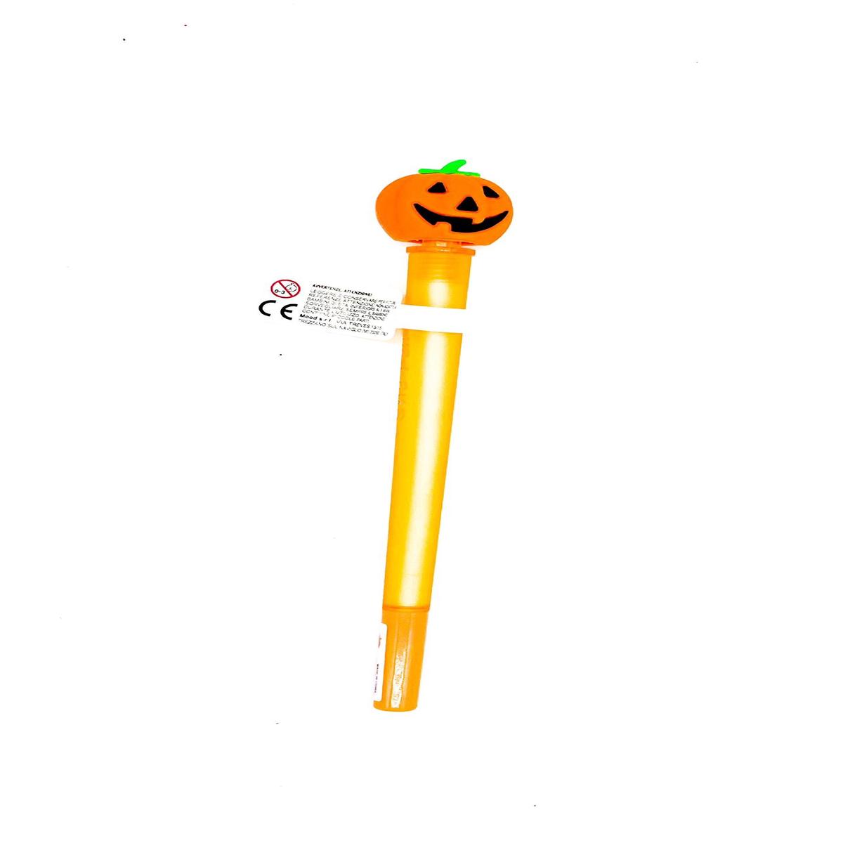 Black Pen With Halloween Rotating Pumpkin