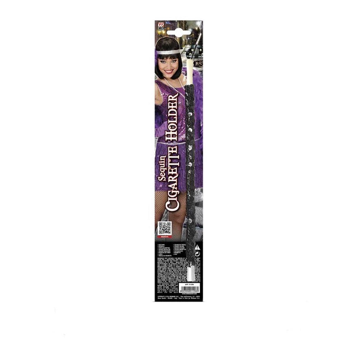 Black Sequin Mouthpiece 30cm