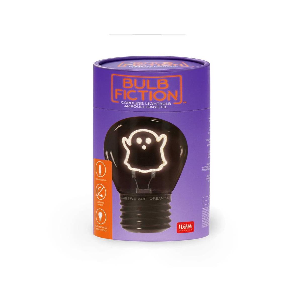 Bulb Fiction Table Lamp LED Ghost Light Bulb