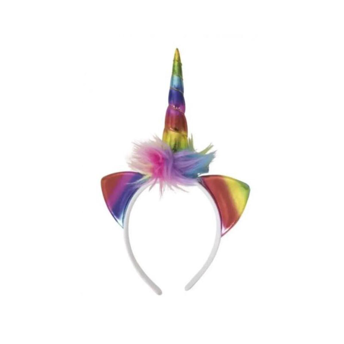 Rainbow Unicorn Headband Halloween and Carnival Accessories