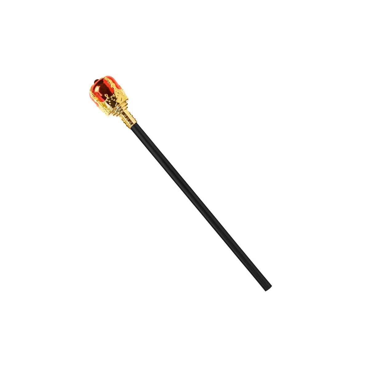 Red Royal Scepter Decorated Halloween and Carnival Accessories