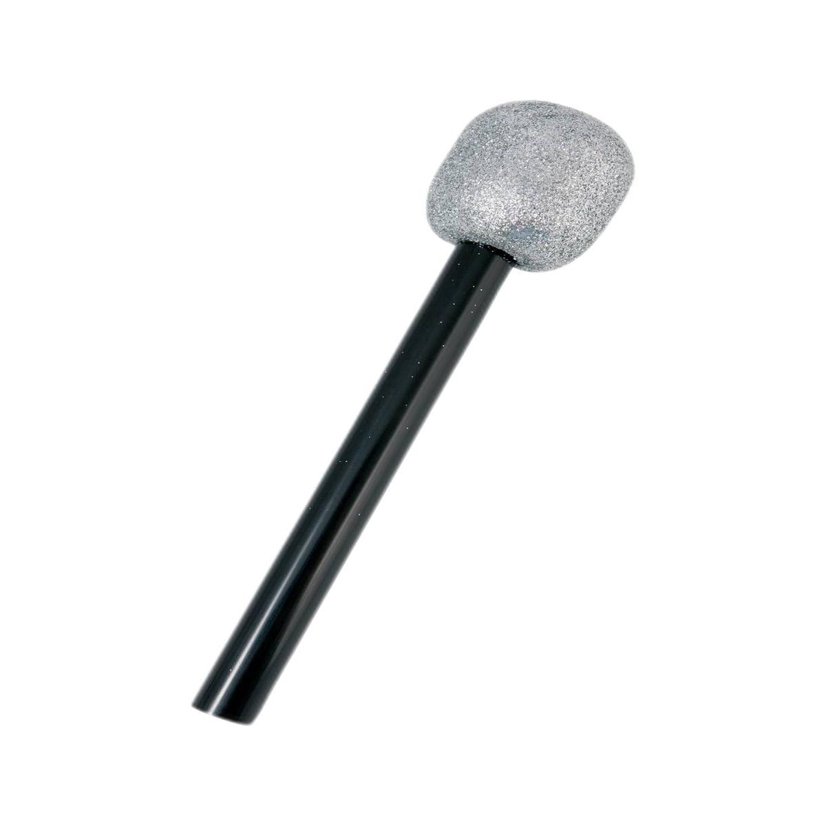Silver Sequin Microphone