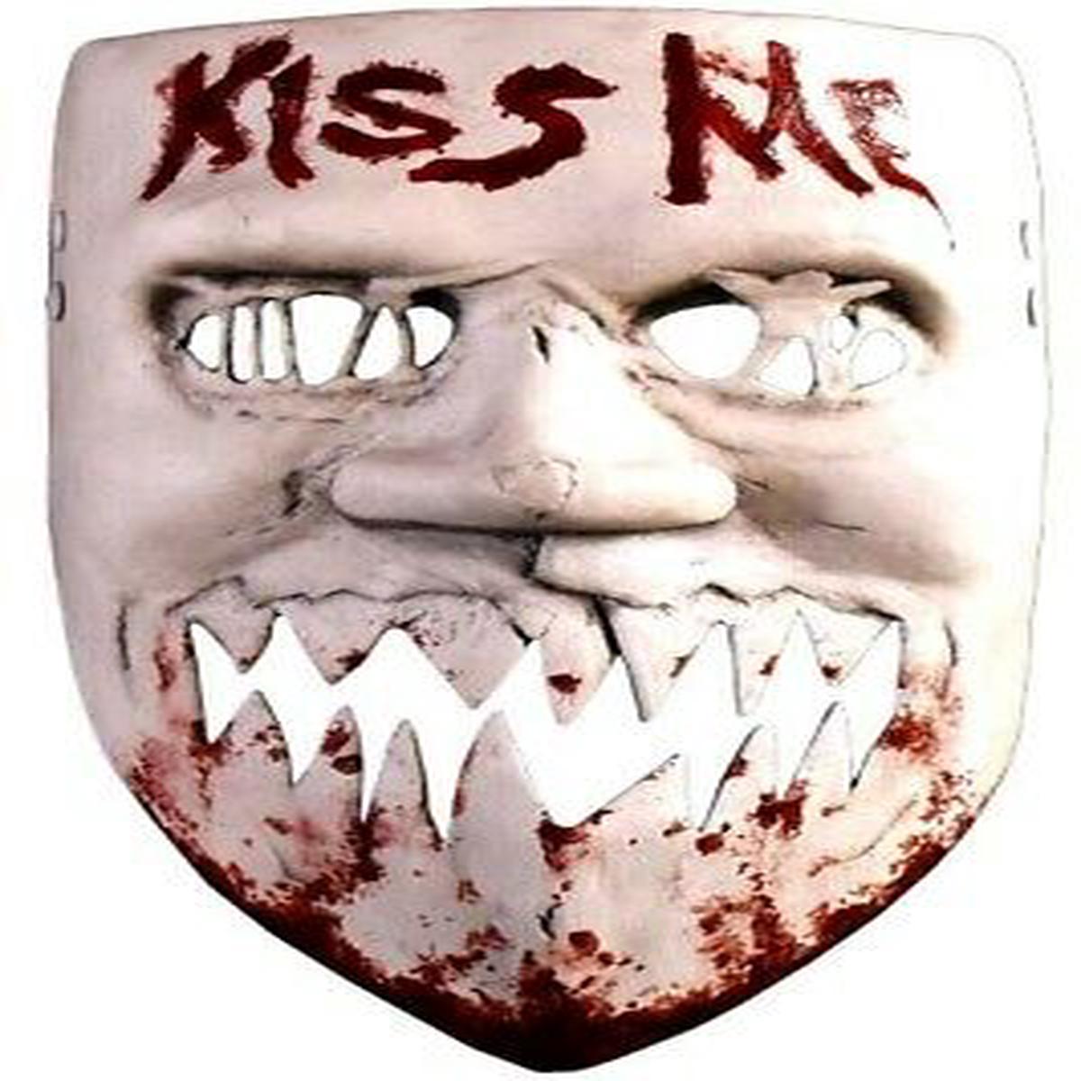The Purge White Rigid Mask Halloween Mask
