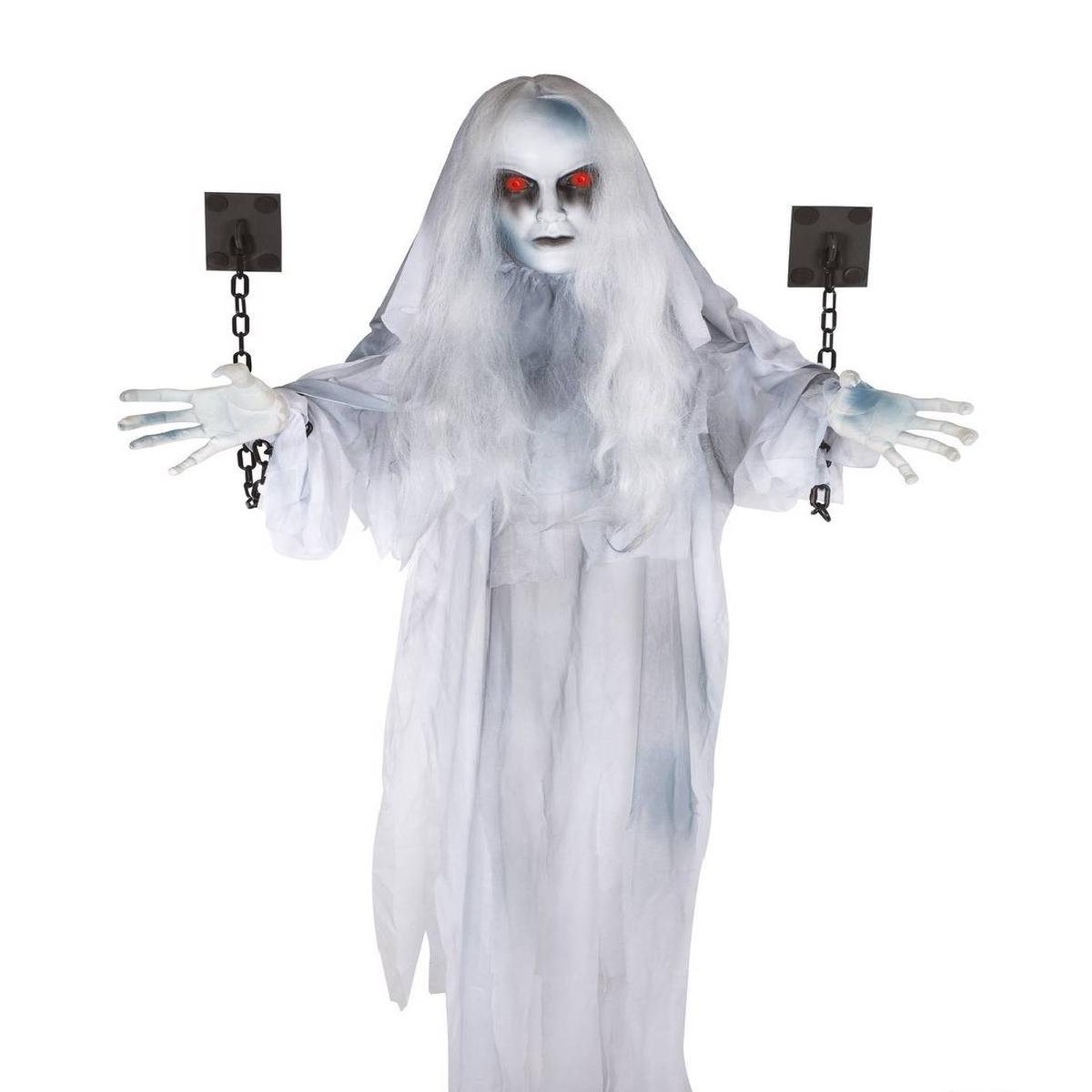 130cm Animated Hanging Ghost Halloween Decoration