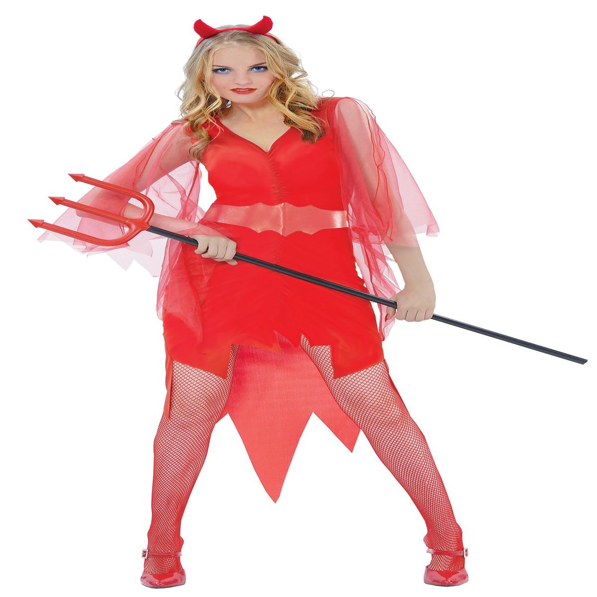 Adult She-Devil Halloween Costume