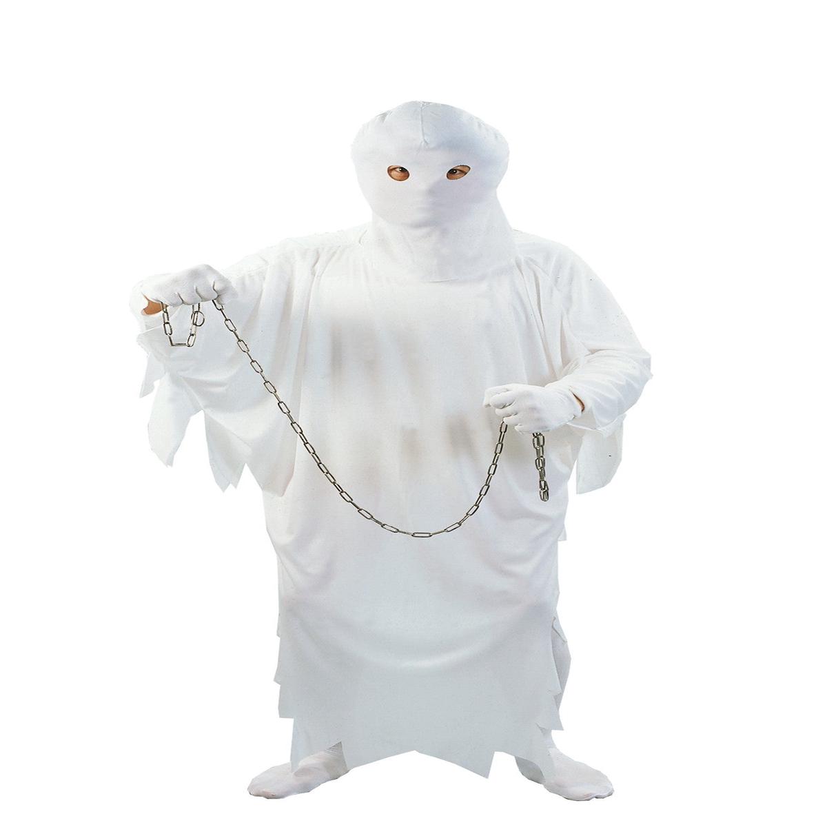 Adult White Ghost Halloween Costume