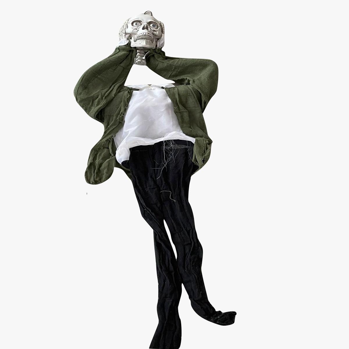Skeleton Removing His Head 150cm Halloween Ornaments