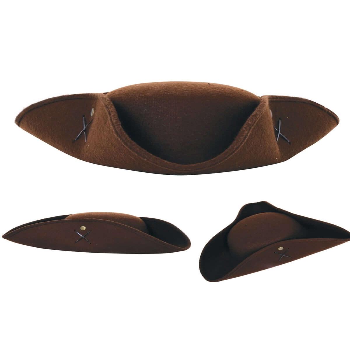 Tricorn Pirate Hat Halloween and Carnival Accessory