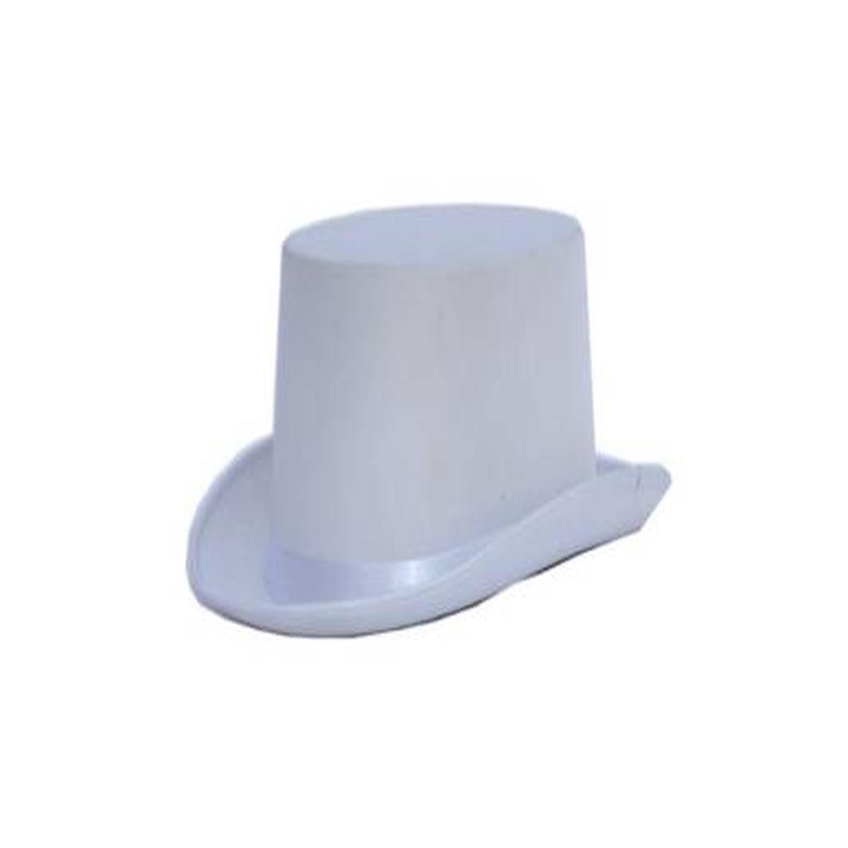 White Satin Hat