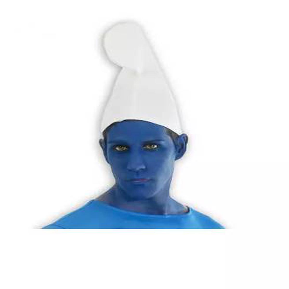 White Smurf Hat - Carnival Accessories