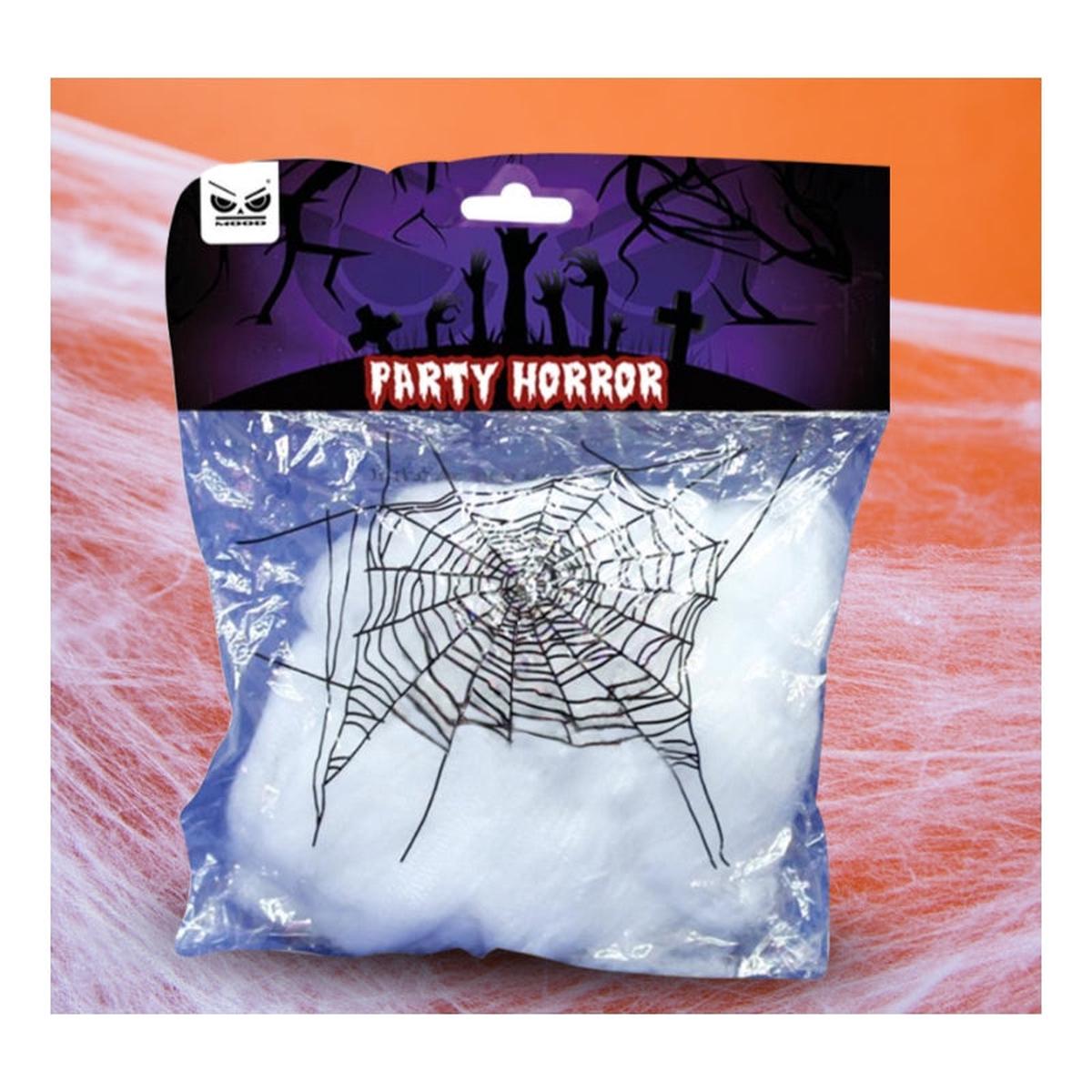 White Spider Web 40gr Halloween Ornament
