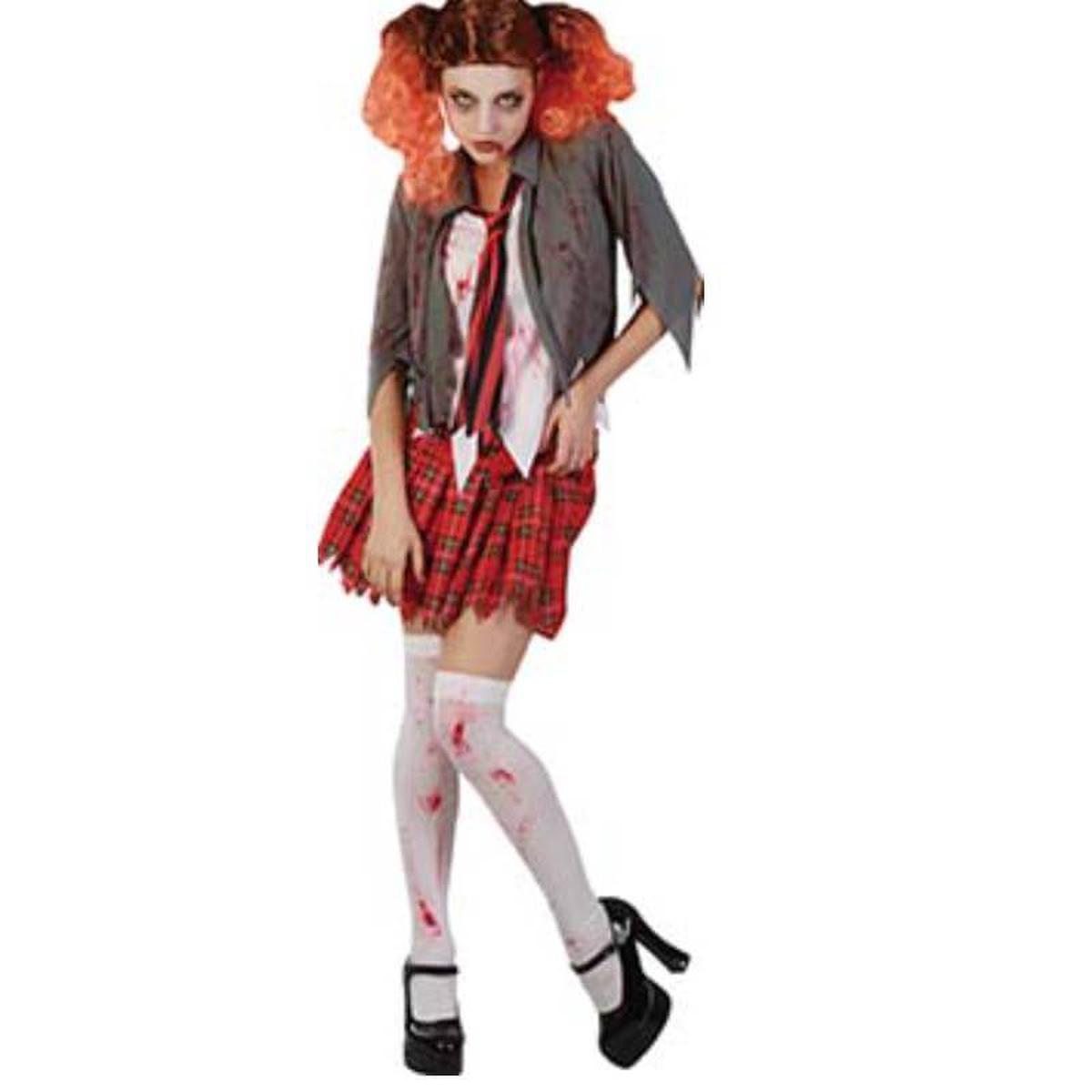 Zombie Schoolgirl Halloween Costume