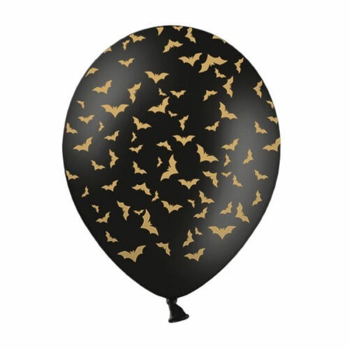30cm Bat Latex Balloons 6pcs Halloween Ornaments