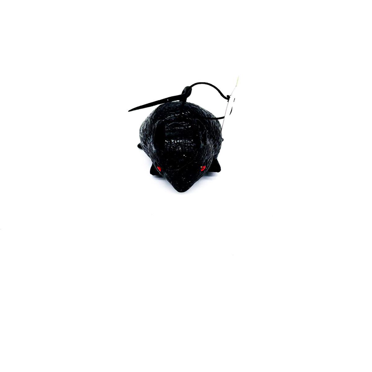 8cm Silicone Black Mouse Halloween Prank