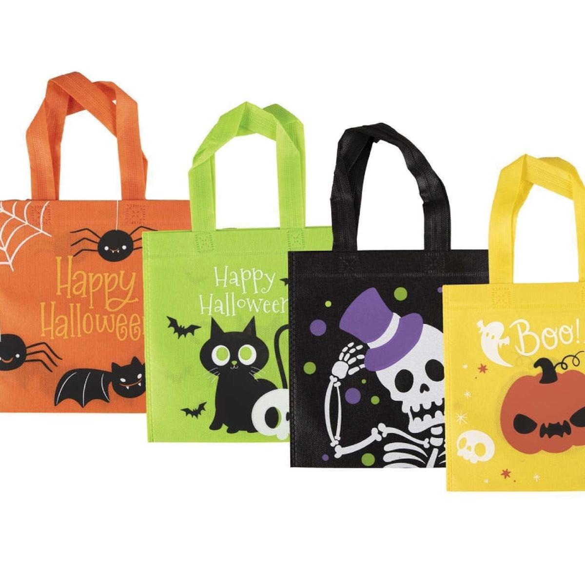 Assorted Halloween Fabric Candy Bag