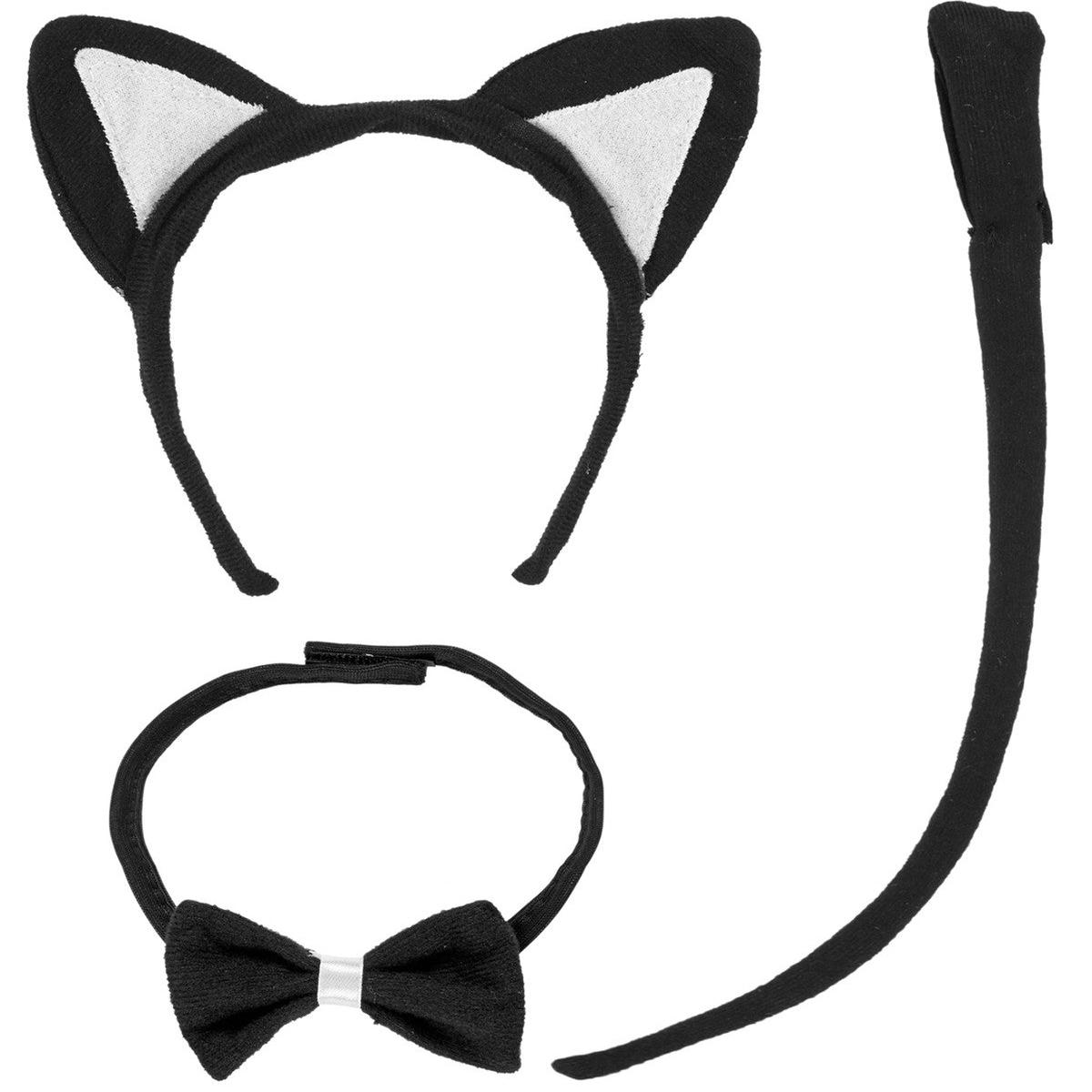 Black Cat Carnival Costume Set