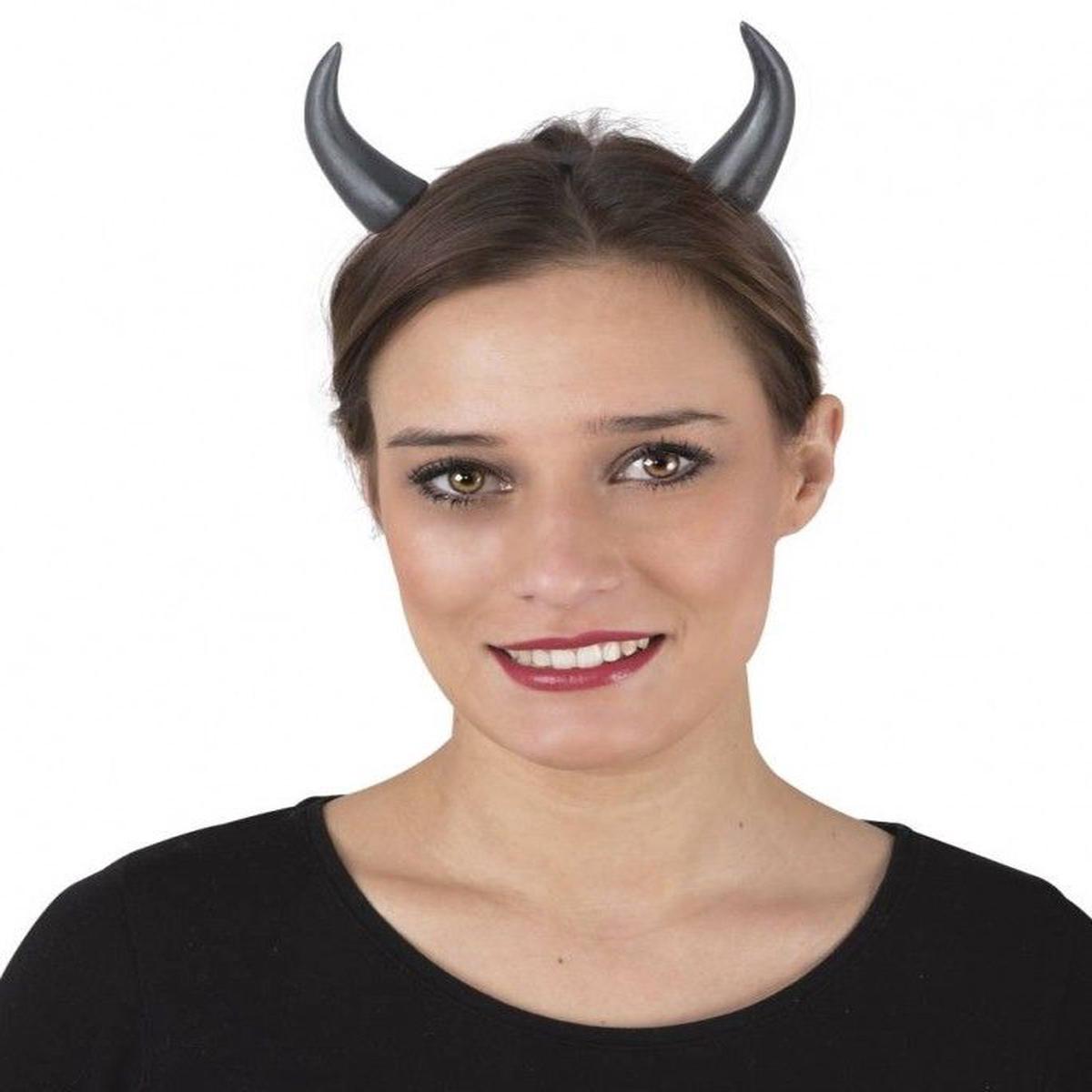 Black Plastic Devil Headband Halloween Accessories